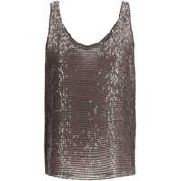 Topuri Sleeveless scoop-neck Top Femei