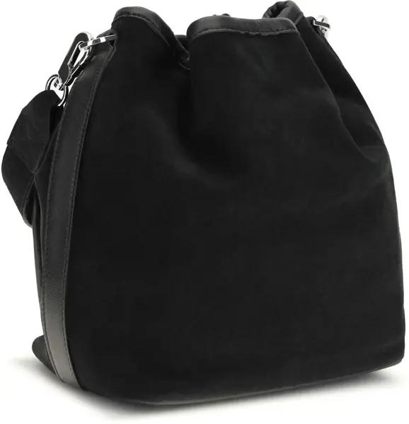 Genti de mana PIERRE HARDY Alpha Bucket Bag SUEDE CALF CALF BLACK Femei (BM 19759046) 3