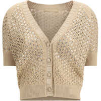 Cardigane Short-sleeved Cardigan Femei