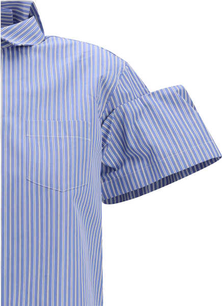 Camasi casual Sacai Striped poplin Shirt BLUE STRIPE Femei (BM 19759061) 3