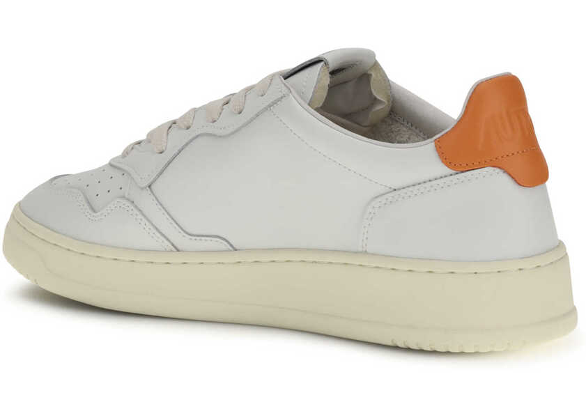 Sneakers AUTRY Leather Sneakers LEATHER/LEATHER PARSIMMON ORANGE Barbati (BM 19759097) 3