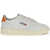AUTRY Leather Sneakers LEATHER/LEATHER PARSIMMON ORANGE