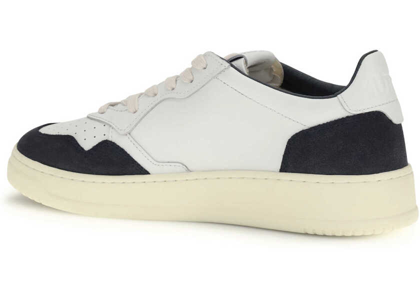 Sneakers AUTRY Medalist Low Sneakers SOFT LEATHER/SUEDE WHITE/OCEANO Barbati (BM 19759109) 3