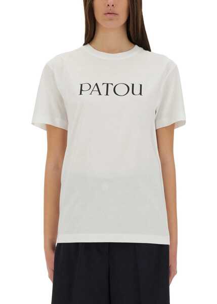 Tricouri Patou T-Shirt Con Stampa Logo WHITE Femei (BM 19759169) 2