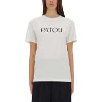 Tricouri T-Shirt Con Stampa Logo Femei