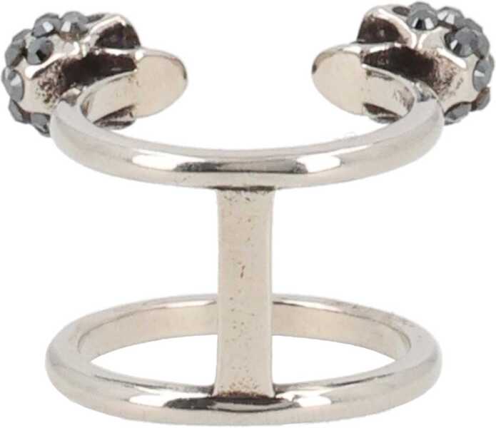 Inele Alexander McQueen Skull Ring SILVER Femei (BM 19759181) 3