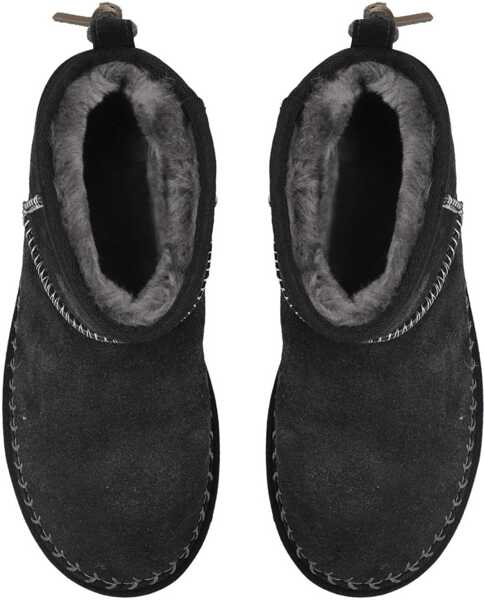 Cizme scurte UGG Boot Classic Ultra Mini Biarritz BLACK Femei (BM 19759202) 2