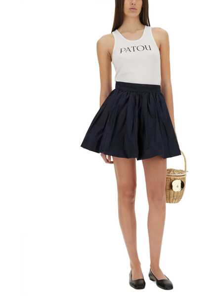 Tricouri Patou T-Shirt Con Stampa Logo WHITE Femei (BM 19759208) 4