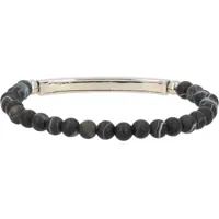 Bijuterii pentru Barbati - Bratari Alexander McQueen Logo Bracelet BLACK Barbati (BM 19759223) - B-mall.ro