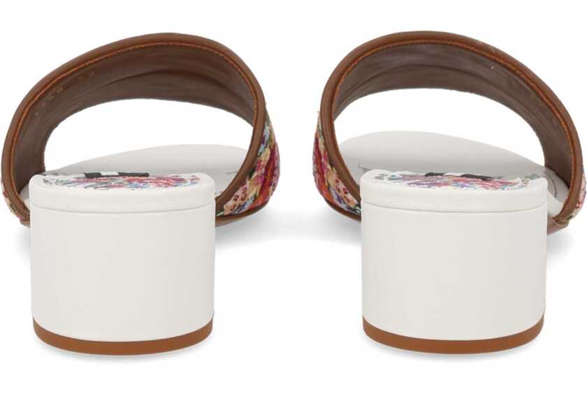 Sandale Dolce & Gabbana Sandal With Embroidery WHITE Femei (BM 19759247) 4