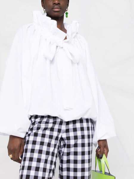 Bluze Patou Top With Balloon Sleeves WHITE Femei (BM 19759259) 5