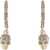 Alexander McQueen "Skull" Hoop Earrings GOLD