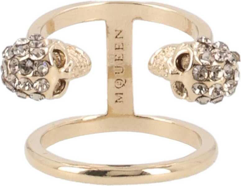 Inele Alexander McQueen Skull Ring SILVER Femei (BM 19759313) 2