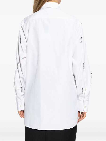 Bluze Stella McCartney Shirt With Crystals WHITE Femei (BM 19759319) 4