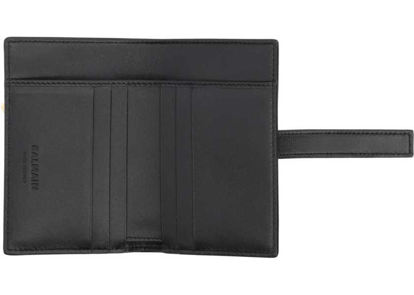 Portofele Balmain Monogram Card Holder With Padlock MULTICOLOUR Barbati (BM 19759343) 3