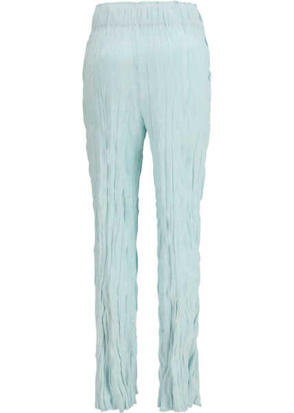 Pantaloni casual GONGDID DESIGN Flared wave Pants MINT Femei (BM 19759550) 2