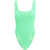 HUNZA G One-piece Swimsuit LIME