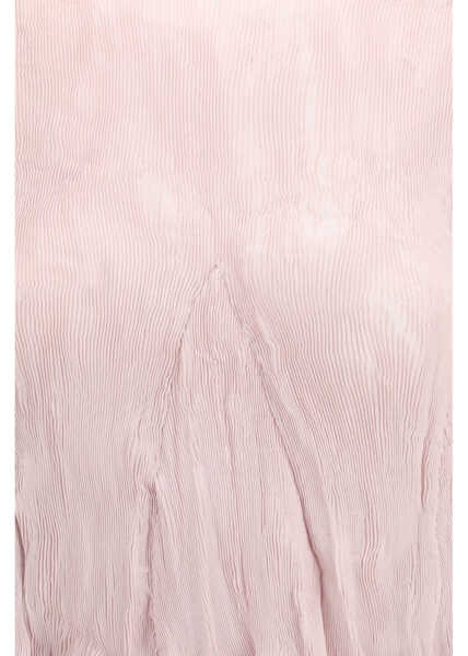 Topuri GONGDID DESIGN Short-sleeved pleated Top PINK Femei (BM 19759574) 3