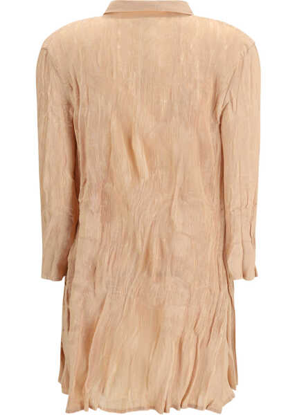 Rochii GONGDID DESIGN SHIRT DRESS PEACH Femei (BM 19759589) 2