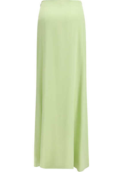 Fuste KRISTINA TI Classic long silk Skirt APPLE Femei (BM 19759640) 2