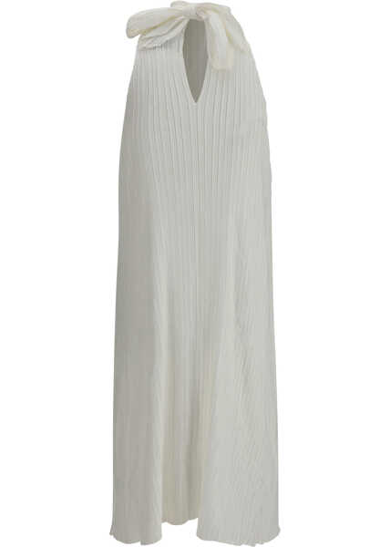 Rochii GONGDID DESIGN Wavy halter Dress WHITE Femei (BM 19759658) 2