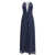 KRISTINA TI Charlene Amnesia long Dress BLU