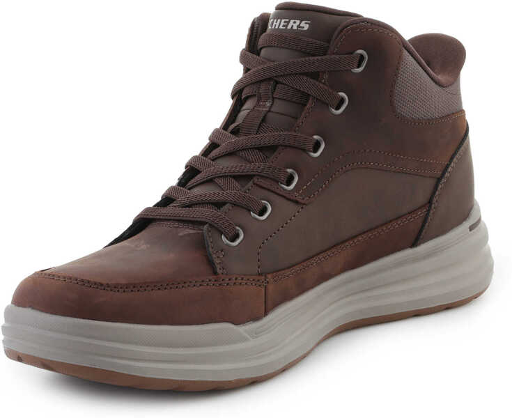 Incaltaminte trekking SKECHERS Sterling-Rogan Brown Brown Barbati (BM 19759757) 3