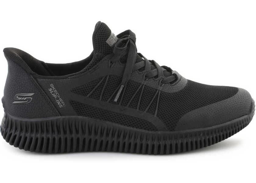 Sneakers SKECHERS Bobs Geo Lite Fixed Edge Black Black Barbati (BM 19759760) 6