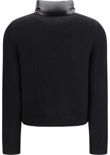 Cardigane Moncler Padded wool Cardigan with zip BLACK Femei (BM 19759787) 2