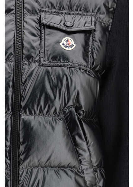 Cardigane Moncler Padded wool Cardigan with zip BLACK Femei (BM 19759787) 3