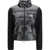 Moncler Padded wool Cardigan with zip BLACK