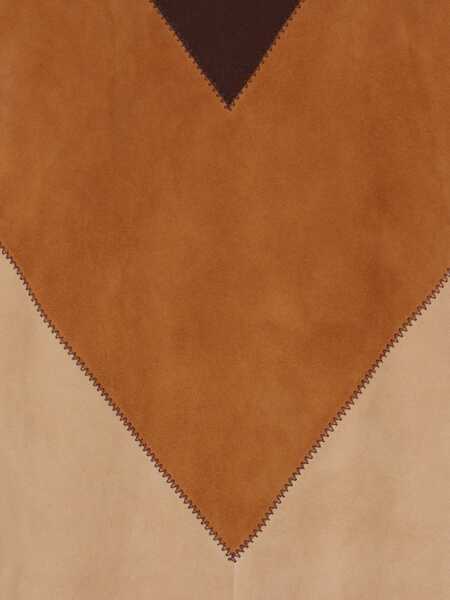Jachete Valentino Garavani Suede Jacket NATURAL RAFIA/CRAYON/DEEP MOCACINO Barbati (BM 19759805) 4