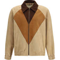 Geci de piele Suede Jacket Barbati