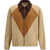 Valentino Garavani Suede Jacket NATURAL RAFIA/CRAYON/DEEP MOCACINO