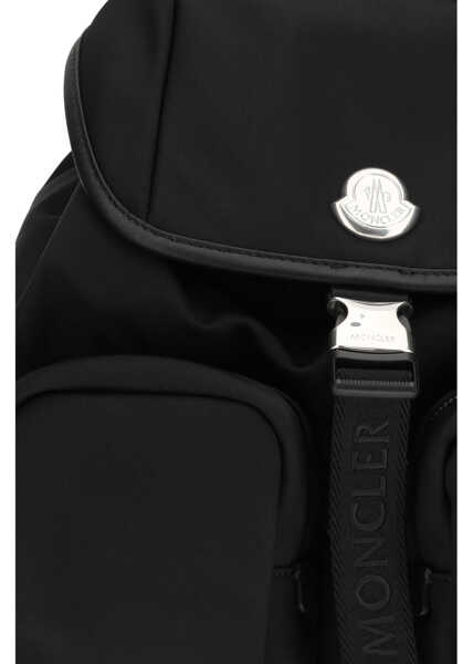 Rucsacuri Moncler New Trick Logo Backpack BLACK Femei (BM 19759814) 3