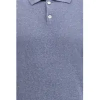 Imbracaminte pentru Barbati pagina 17 - Tricouri Polo Brunello Cucinelli Linen and silk Polo Shirt DENIM Barbati (BM 19759823) - B-mall.ro