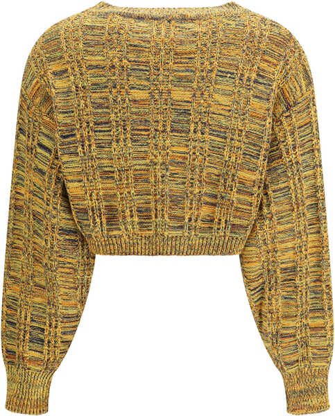 Pulovere KRISTINA TI Groove crop Sweater OCHRE Femei (BM 19759856) 2