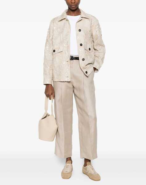 Jachete Brunello Cucinelli Embroidered and sequined Jacket QUARZO Femei (BM 19759868) 2