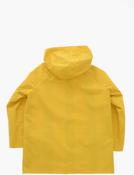 Paltoane Burberry Kids Reversible Trench Coat With Tartan Pattern Yellow Fete (BM 19759991) 3