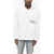 Diesel Cotton Hoodie S-Macs With Monogram White