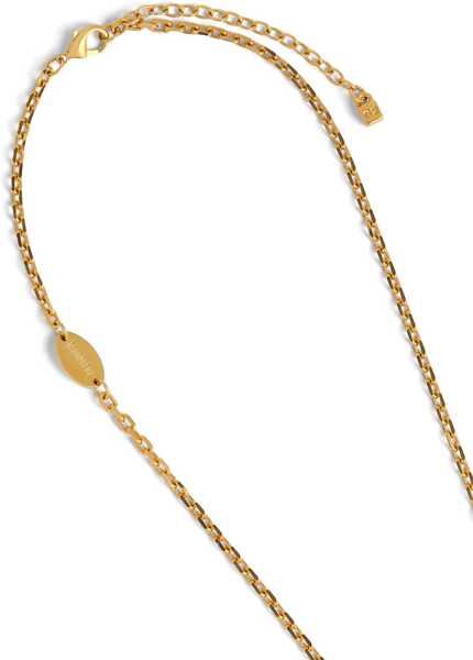 Coliere DSQUARED2 Marija Chain Necklace Gold-Tone With Pendant Green Femei (BM 19760024) 4