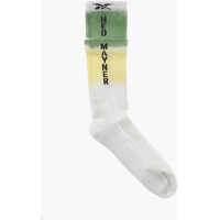 Sosete Reebok Tie-Dye Effect Cotton Socks With Contrasting Logo Barbati