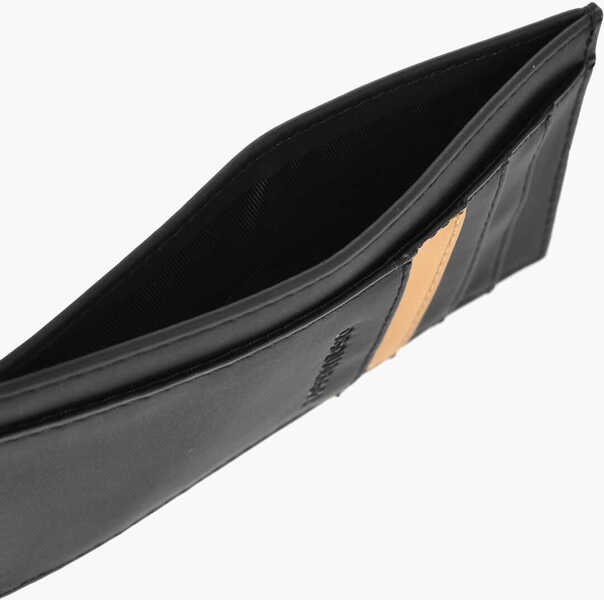 Portofele DSQUARED2 Vegan Leather Card Holder With Pvc Details Black Barbati (BM 19760039) 3