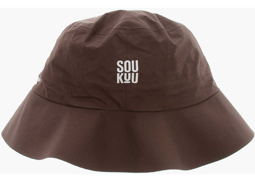Caciuli The North Face Undercover Soukuu Nylon Bucket Hat With Sun Visor Brown Fete (BM 19760045) 2