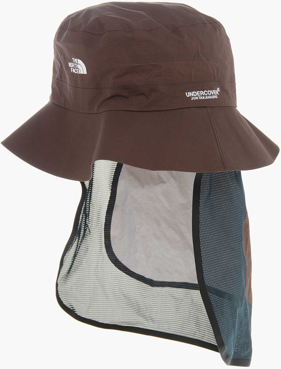 Caciuli The North Face Undercover Soukuu Nylon Bucket Hat With Sun Visor Brown Fete (BM 19760045) 3