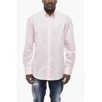 Camasi casual Cotton Button-Down Shirt Barbati
