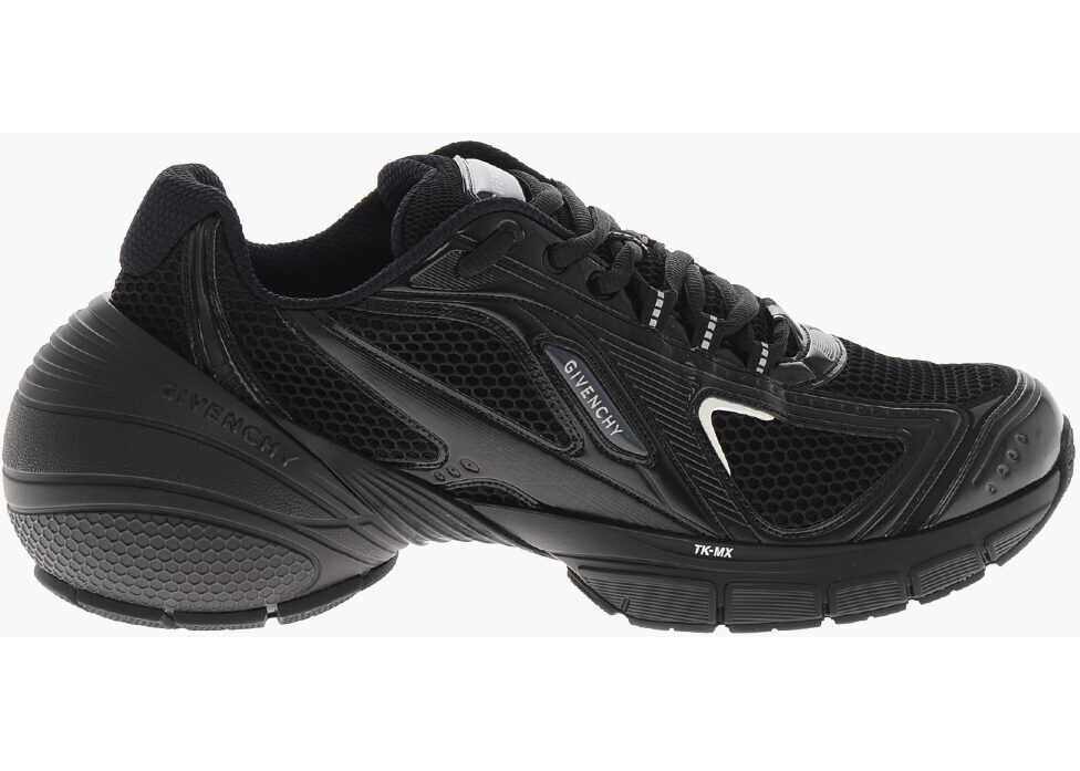 Sneakers Givenchy Honeycomb Nylon Sneakers Runner With Injected Sole Black Barbati (BM 19760060) 3