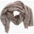 Fendi Wool-Blend Scarf With All-Over Monogram Beige