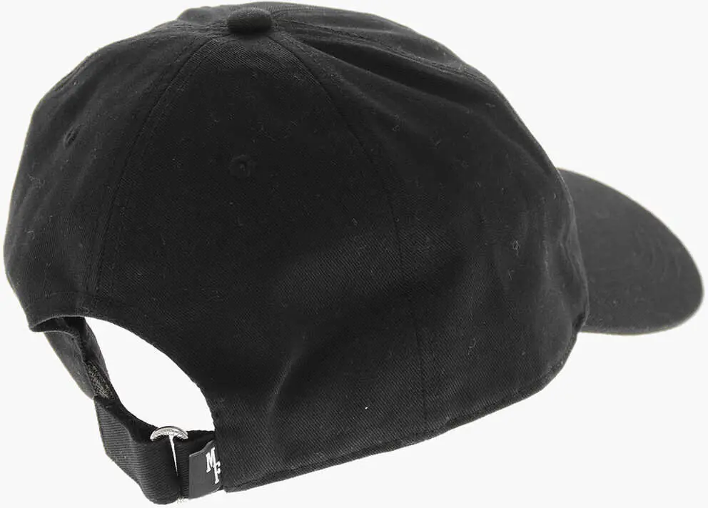 Sepci Moncler 7 Frgmt Hiroshi Fujiwara Cotton Baseball Cap With Logo Black Barbati (BM 19760165) 3