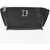 DSQUARED2 Leather Pouch D2 Statement With Metal Monogram Black